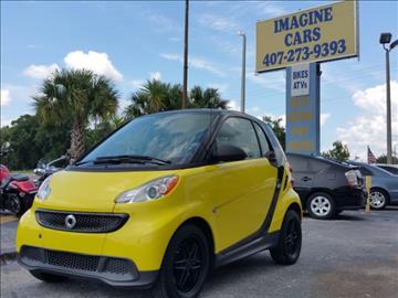 2013 Smart fortwo for sale at IMAGINE CARS and MOTORCYCLES in Orlando FL