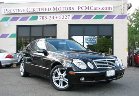 2006 Mercedes-Benz E-Class for sale at Prestige Certified Motors in Falls Church VA