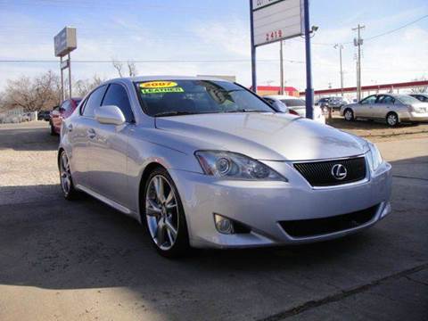 2007 Lexus IS 350 for sale at AUTO BARGAIN, INC in Oklahoma City OK