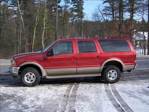2002 Ford Excursion for sale at William's Car Sales aka Fat Willy's in Atkinson NH