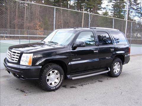 2002 Cadillac Escalade for sale at William's Car Sales aka Fat Willy's in Atkinson NH