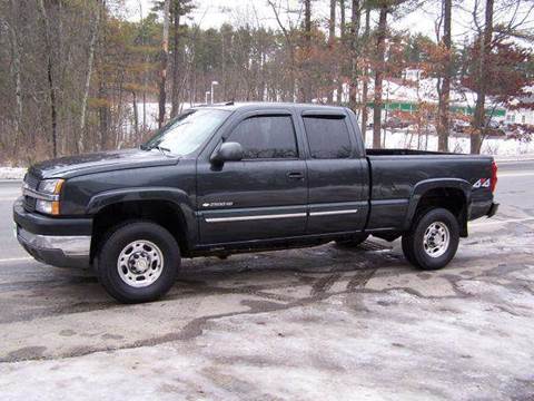 2003 Chevrolet Silverado 2500 for sale at William's Car Sales aka Fat Willy's in Atkinson NH