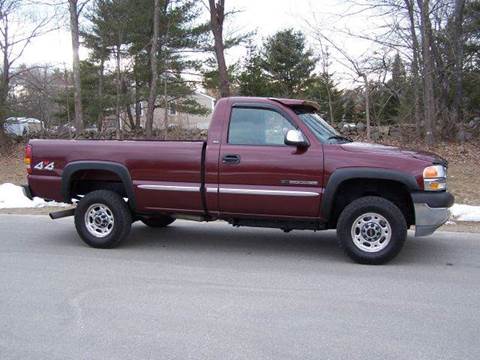 2002 GMC Sierra 2500 for sale at William's Car Sales aka Fat Willy's in Atkinson NH