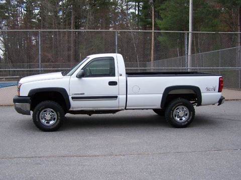 2005 Chevrolet Silverado 2500HD for sale at William's Car Sales aka Fat Willy's in Atkinson NH