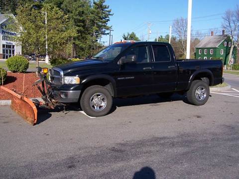 2003 Dodge Ram Pickup 2500 for sale at William's Car Sales aka Fat Willy's in Atkinson NH