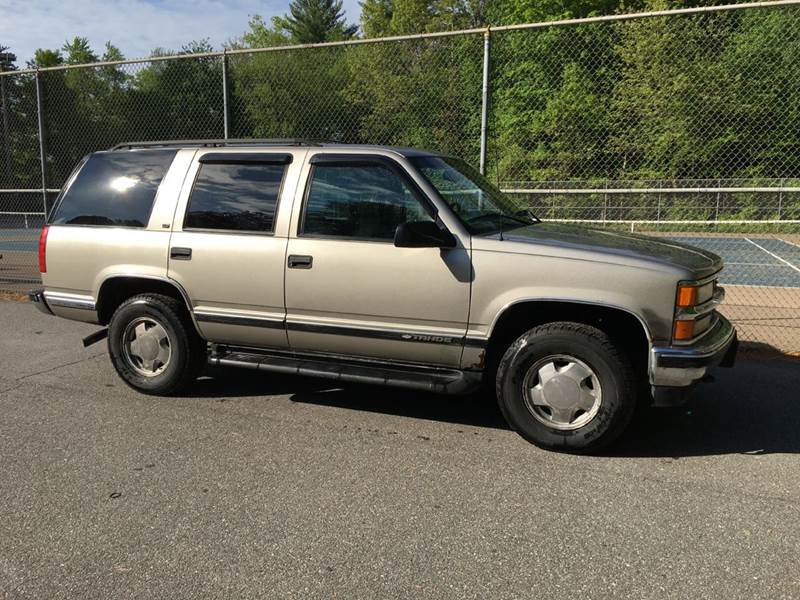 1999 Chevrolet Tahoe for sale at William's Car Sales aka Fat Willy's in Atkinson NH