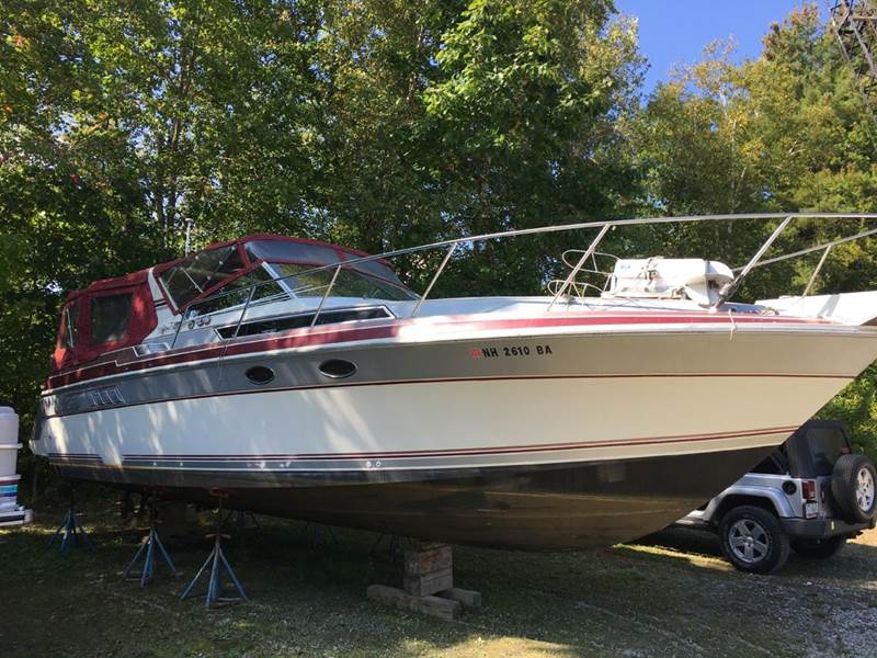 1988 Wellcraft 32 st tropez for sale at William's Car Sales aka Fat Willy's in Atkinson NH