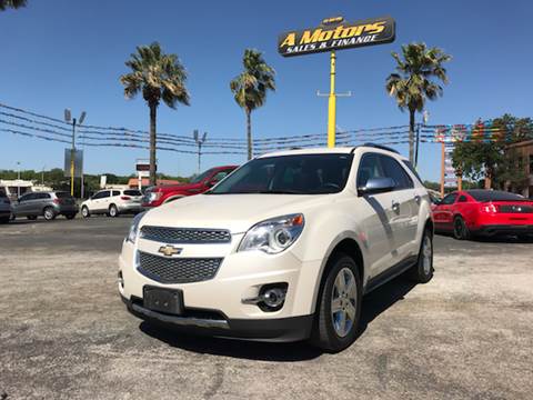 2015 Chevrolet Equinox for sale at A MOTORS SALES AND FINANCE - 5630 San Pedro Ave in San Antonio TX
