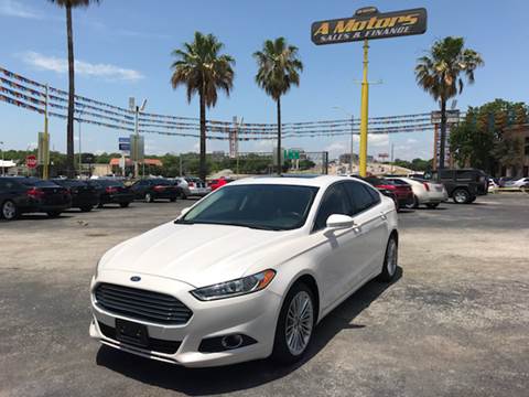 2014 Ford Fusion for sale at A MOTORS SALES AND FINANCE - 5630 San Pedro Ave in San Antonio TX
