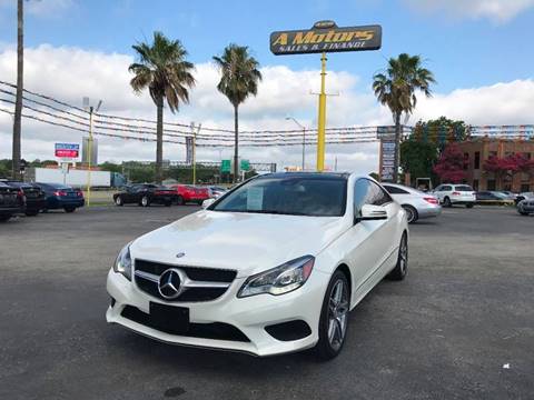 2014 Mercedes-Benz E-Class for sale at A MOTORS SALES AND FINANCE in San Antonio TX