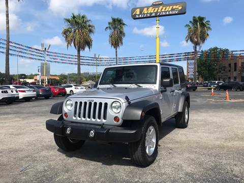 2011 Jeep Wrangler Unlimited for sale at A MOTORS SALES AND FINANCE in San Antonio TX
