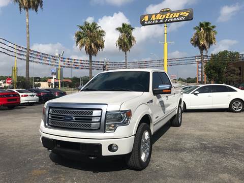 2013 Ford F-150 for sale at A MOTORS SALES AND FINANCE - 5630 San Pedro Ave in San Antonio TX