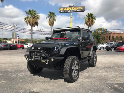 2011 Jeep Wrangler for sale at A MOTORS SALES AND FINANCE in San Antonio TX