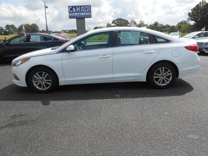 2015 Hyundai Sonata for sale at C & H AUTO SALES WITH RICARDO ZAMORA in Daleville AL