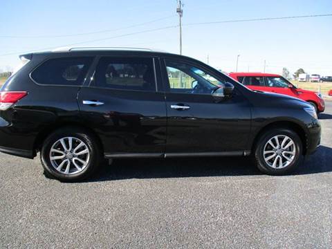 2015 Nissan Pathfinder for sale at C & H AUTO SALES WITH RICARDO ZAMORA in Daleville AL