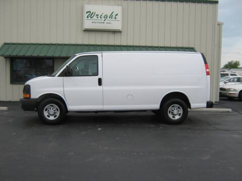 chevrolet express cargo for sale in clyde oh wright motors inc wright motors inc