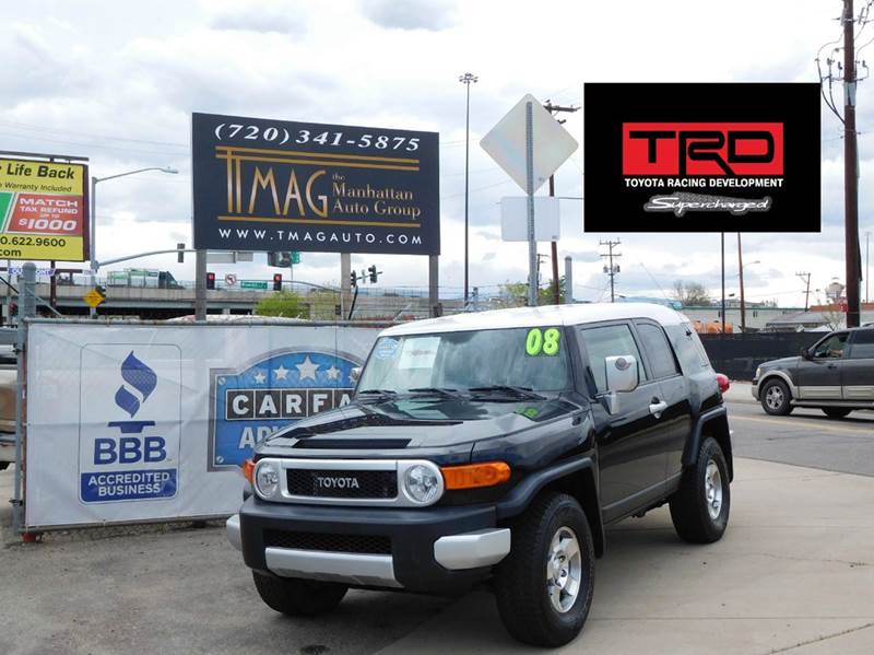 2008 Toyota FJ Cruiser for sale at THE MANHATTAN AUTO GROUP in Lakewood CO