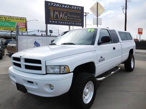 1999 Dodge Ram Pickup 2500 for sale at THE MANHATTAN AUTO GROUP in Lakewood CO