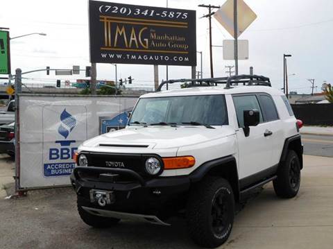 2008 Toyota FJ Cruiser for sale at THE MANHATTAN AUTO GROUP in Greeley CO