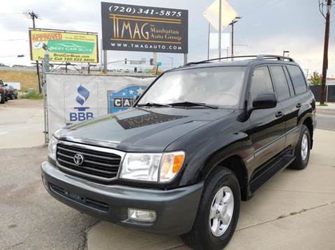 1998 Toyota Land Cruiser for sale at THE MANHATTAN AUTO GROUP in Lakewood CO