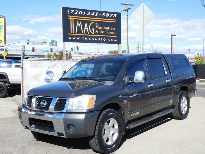 2004 Nissan Titan for sale at THE MANHATTAN AUTO GROUP in Greeley CO