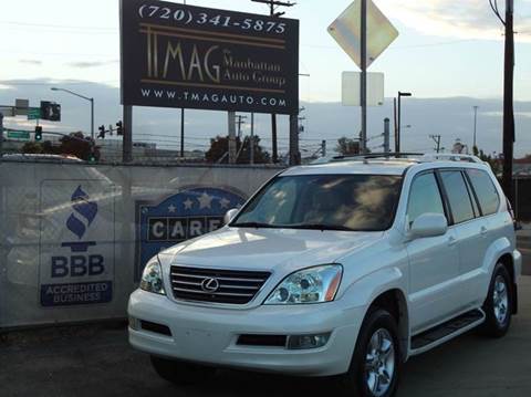 2007 Lexus GX 470 for sale at THE MANHATTAN AUTO GROUP in Greeley CO
