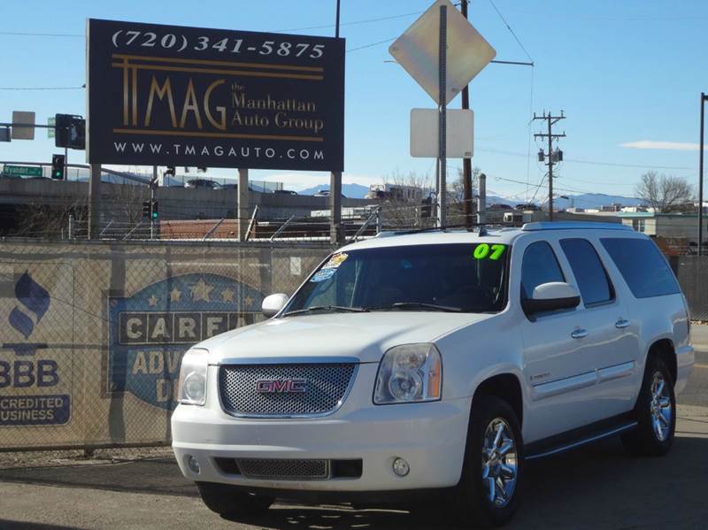 2007 GMC Yukon XL for sale at THE MANHATTAN AUTO GROUP in Lakewood CO