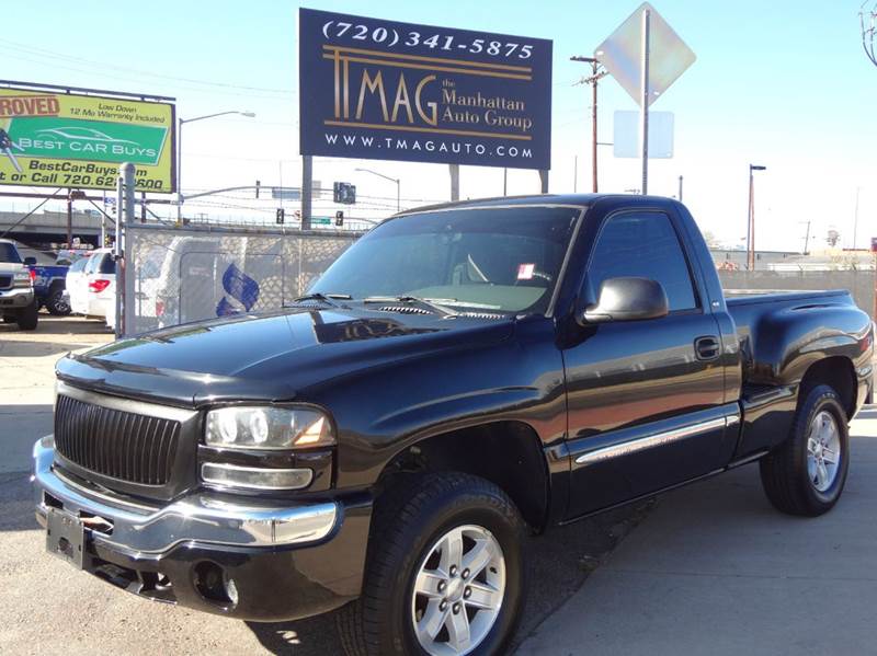 2004 GMC Sierra 1500 for sale at THE MANHATTAN AUTO GROUP in Greeley CO