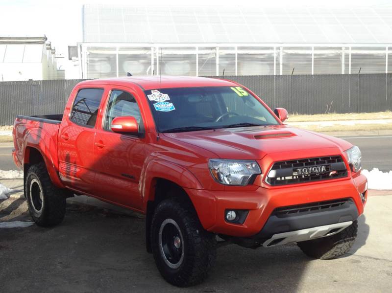 2015 Toyota Tacoma 4x4 Trd Pro 4dr Double Cab 5 0 Ft Sb 5a In Denver Co The Manhattan Auto Group