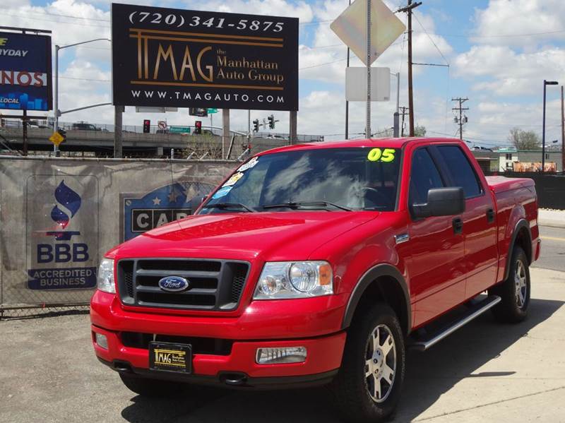 2005 Ford F-150 for sale at THE MANHATTAN AUTO GROUP in Greeley CO