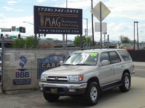 2000 Toyota 4Runner for sale at THE MANHATTAN AUTO GROUP in Lakewood CO
