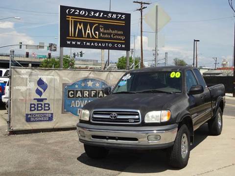 2000 Toyota Tundra for sale at THE MANHATTAN AUTO GROUP in Greeley CO