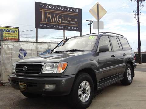 2001 Toyota Land Cruiser for sale at THE MANHATTAN AUTO GROUP in Lakewood CO