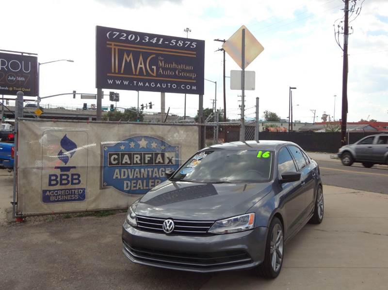 2016 Volkswagen Jetta for sale at THE MANHATTAN AUTO GROUP in Greeley CO