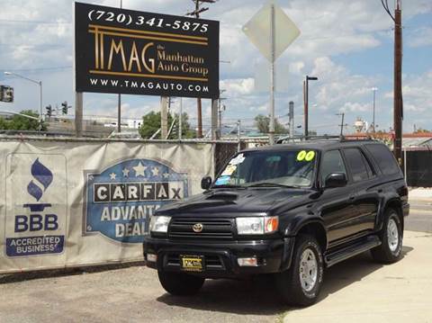 2000 Toyota 4Runner for sale at THE MANHATTAN AUTO GROUP in Lakewood CO