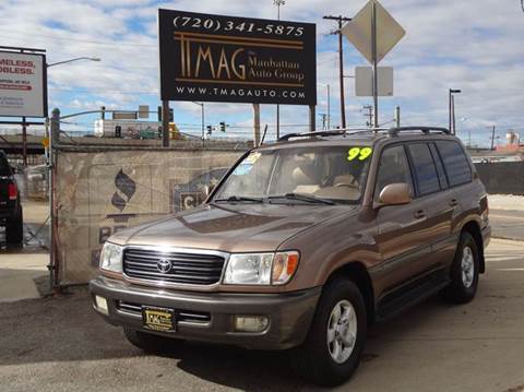 1999 Toyota Land Cruiser for sale at THE MANHATTAN AUTO GROUP in Lakewood CO