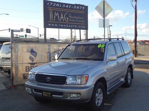 2000 Toyota Land Cruiser for sale at THE MANHATTAN AUTO GROUP in Greeley CO