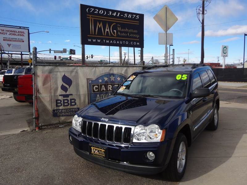 2005 Jeep Grand Cherokee for sale at THE MANHATTAN AUTO GROUP in Greeley CO