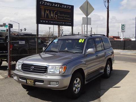 2001 Toyota Land Cruiser for sale at THE MANHATTAN AUTO GROUP in Greeley CO