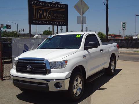 2011 Toyota Tundra for sale at THE MANHATTAN AUTO GROUP in Lakewood CO
