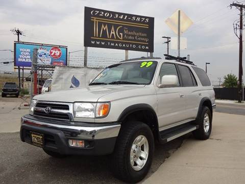 1999 Toyota 4Runner for sale at THE MANHATTAN AUTO GROUP in Lakewood CO