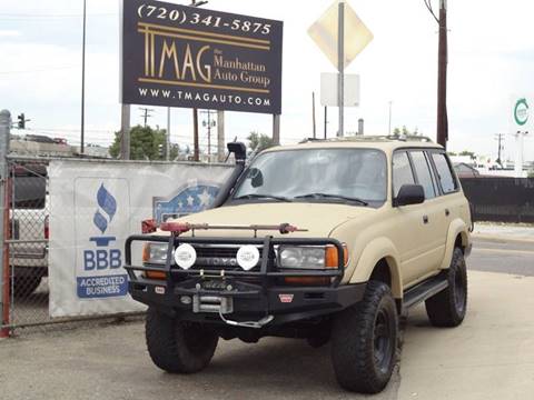 1993 Toyota Land Cruiser for sale at THE MANHATTAN AUTO GROUP in Lakewood CO