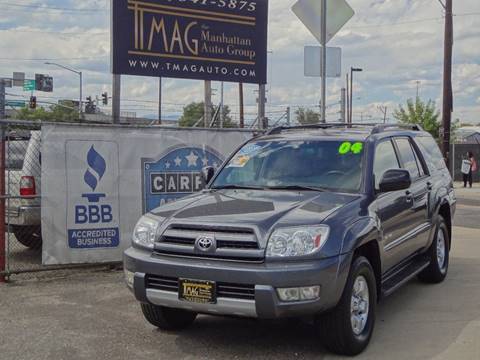 2004 Toyota 4Runner for sale at THE MANHATTAN AUTO GROUP in Lakewood CO