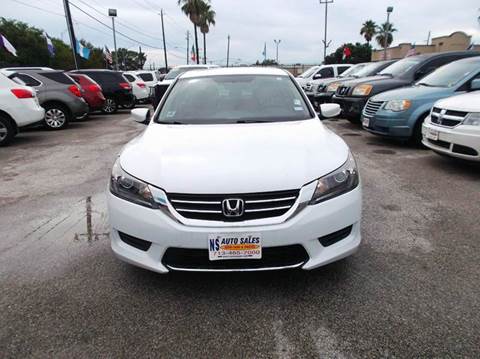 2015 Honda Accord for sale at N.S. Auto Sales Inc. in Houston TX