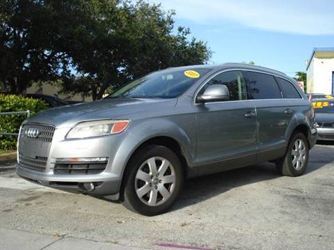 2007 Audi Q7 for sale at Auto World US Corp in Plantation FL