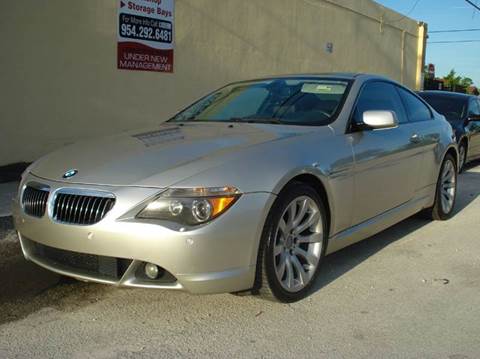 2007 BMW 6 Series for sale at Auto World US Corp in Plantation FL
