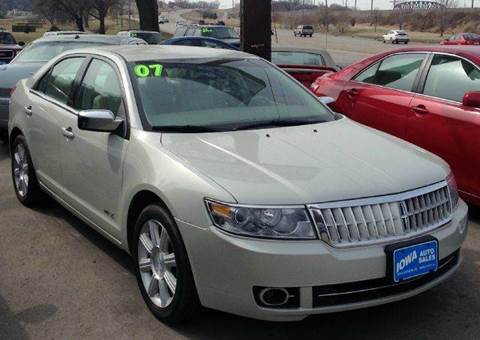 2007 Lincoln MKZ for sale at Iowa Auto Sales, Inc in Sioux City IA