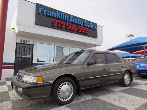 1989 Acura Legend for sale at Franklin Auto Sales in El Paso TX
