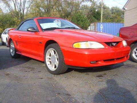 1996 Ford Mustang for sale at Waterford Auto Sales in Waterford MI