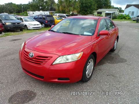 2007 Toyota Camry for sale at Fett Motors INC in Pinellas Park FL